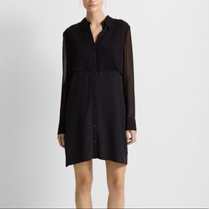 Club Monaco bruksyde silk dress, 100% Silk